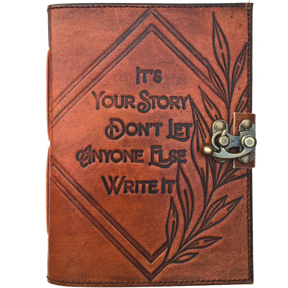 It's Your Story Leather Journal