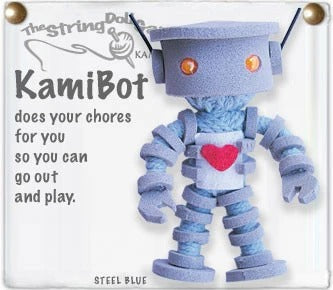 Kamibot String Doll Keychain