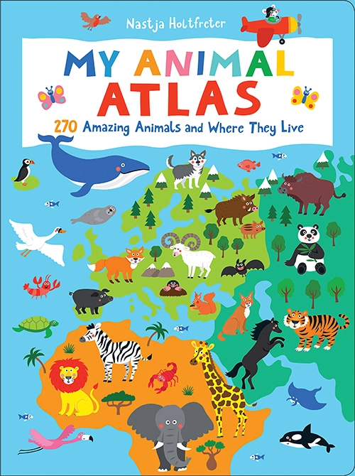 My Animal Atlas Board Book