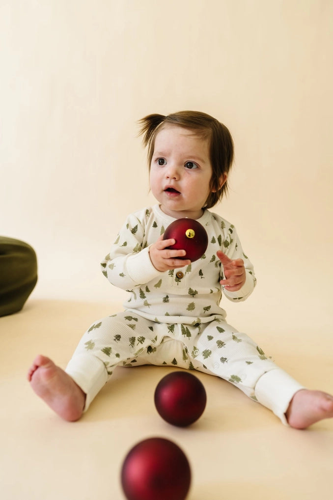 Baby Alpine Organic Button Romper