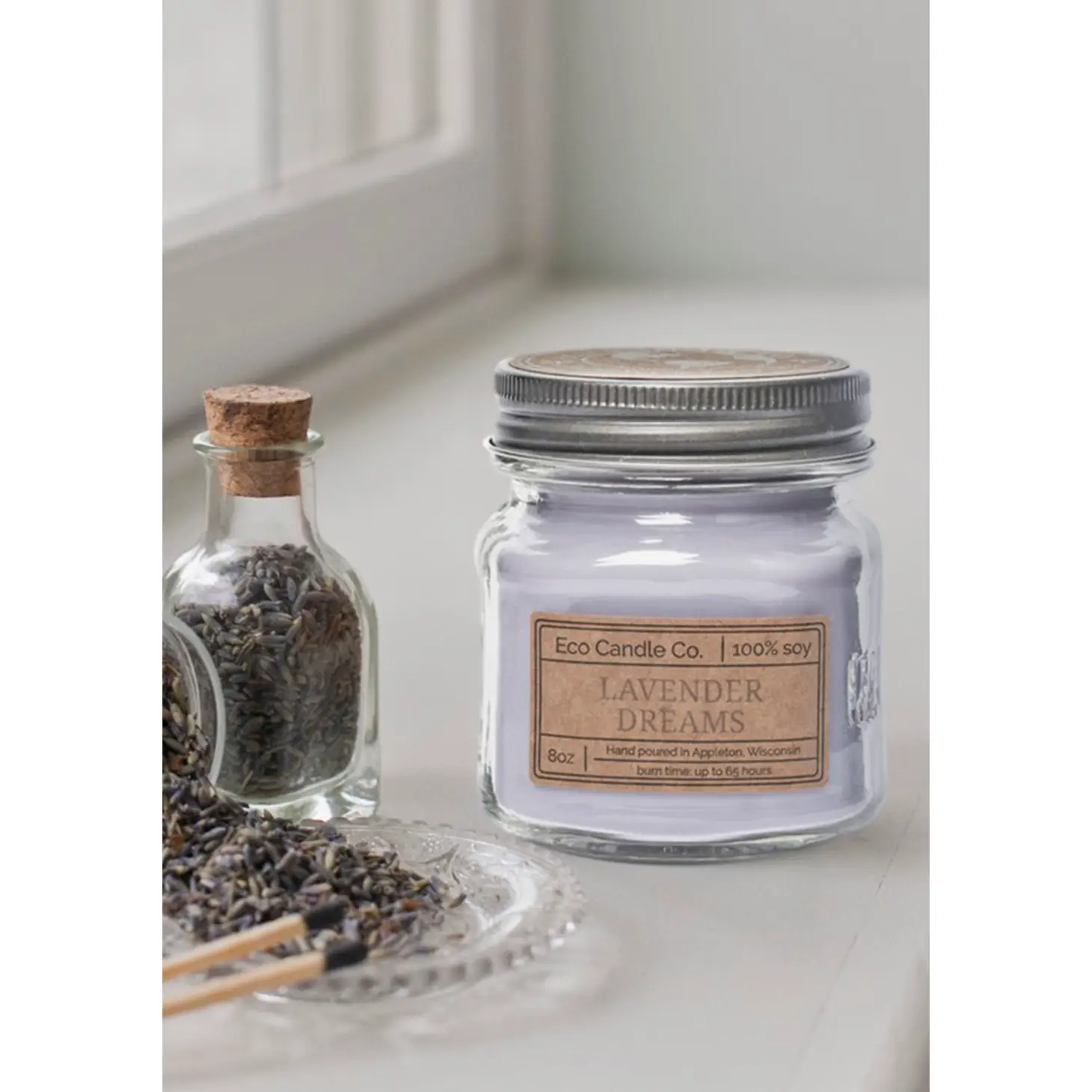 Mason Candle Lavender Dreams