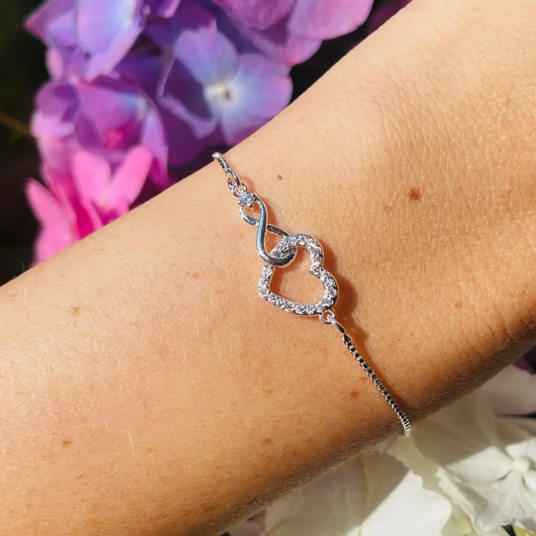 Mother & Daughter Infinity Bracelet