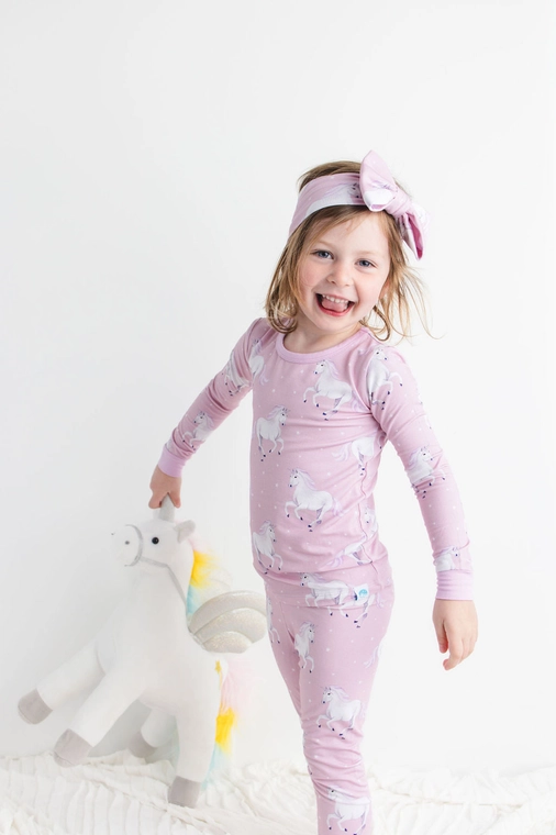 Be YOUnicorn Kids Bamboo Pajamas