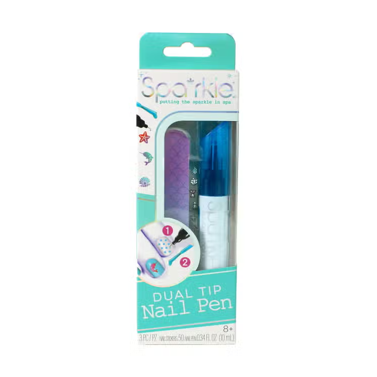 Sparkle Dual-Tip Nail Pen