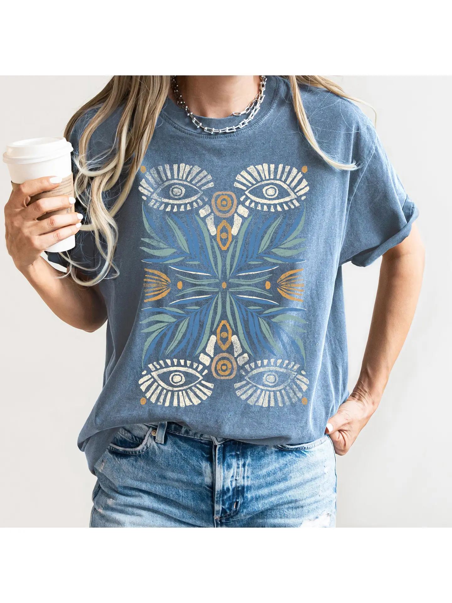 Boho Folk Art Mystical T-Shirt