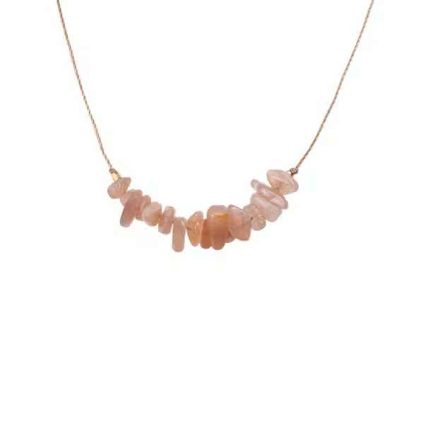 Seed Necklace - Sunstone Self Worth