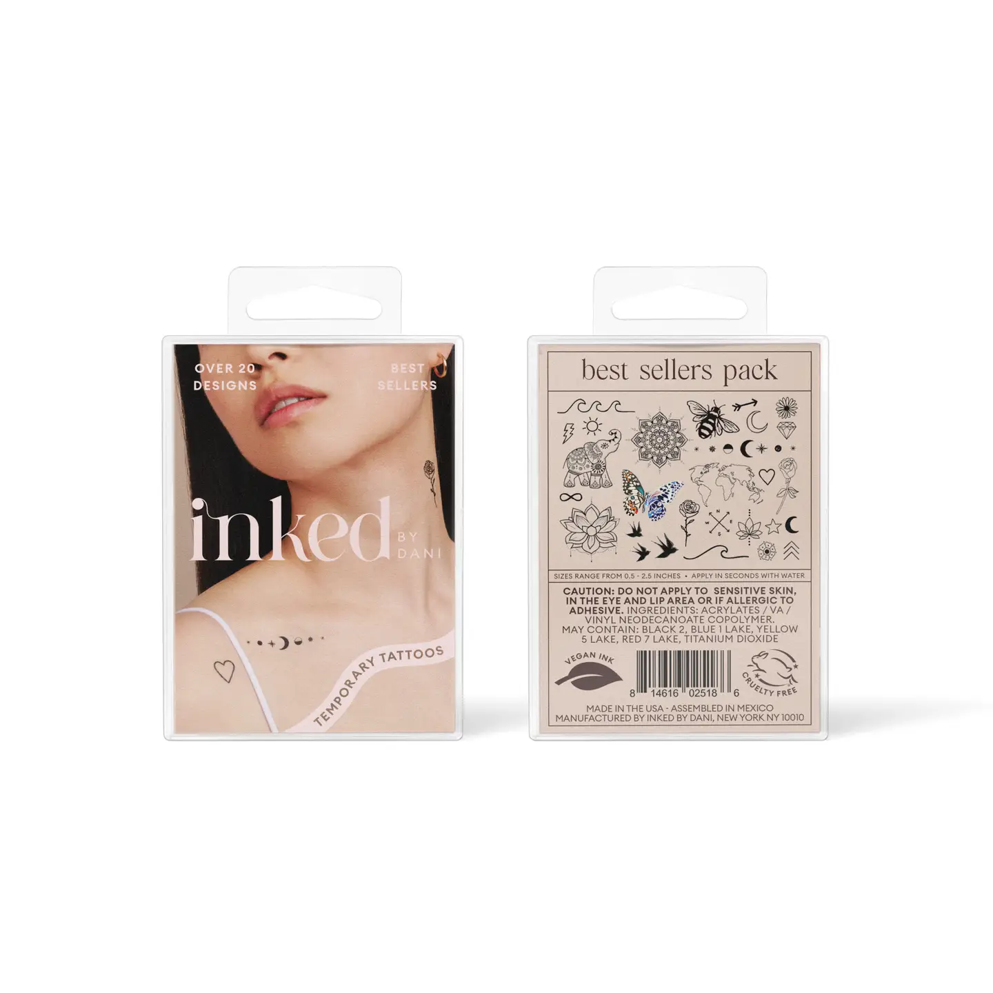 Temporary Tattoo Pack