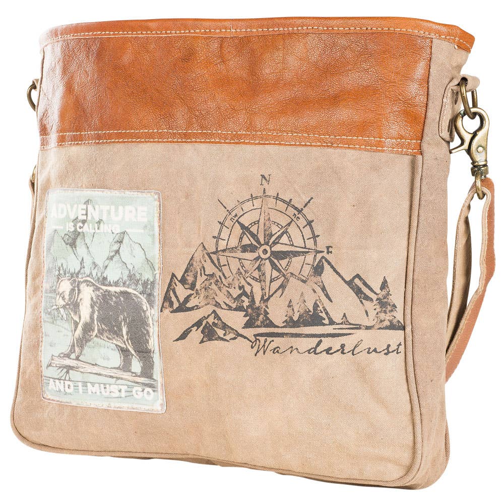 Adventure Is Calling Canvas Bag