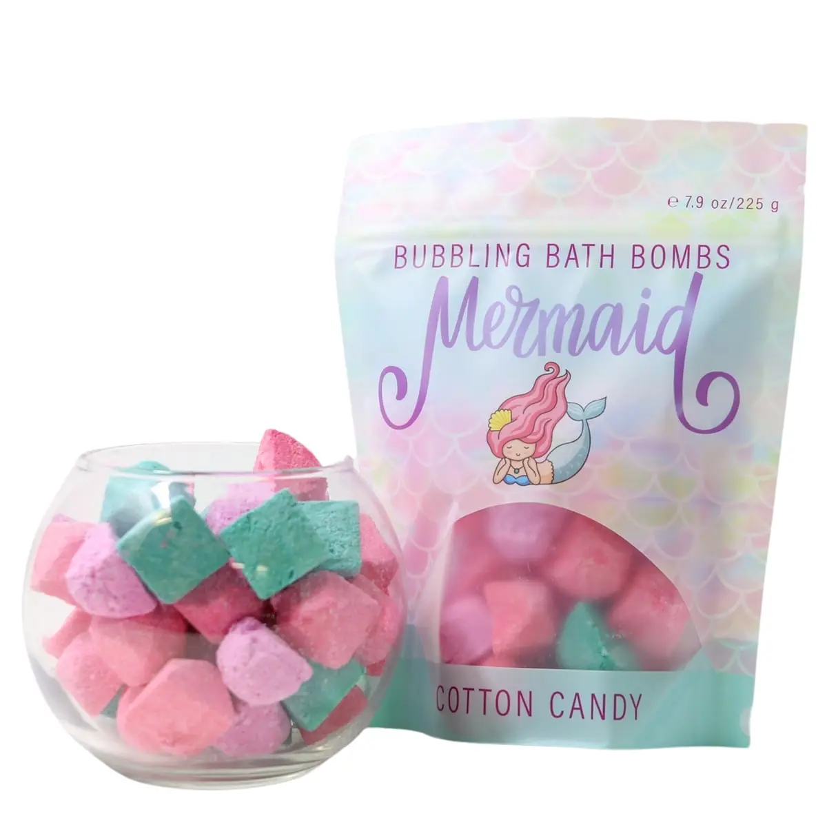 Mermaid Bubble Bath Bombs