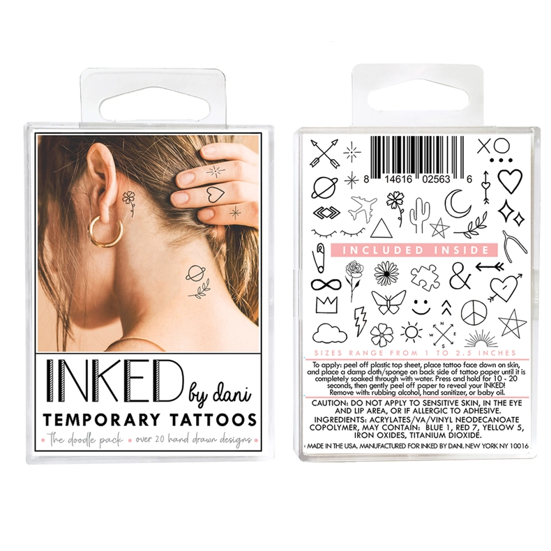 Temporary Tattoo Pack