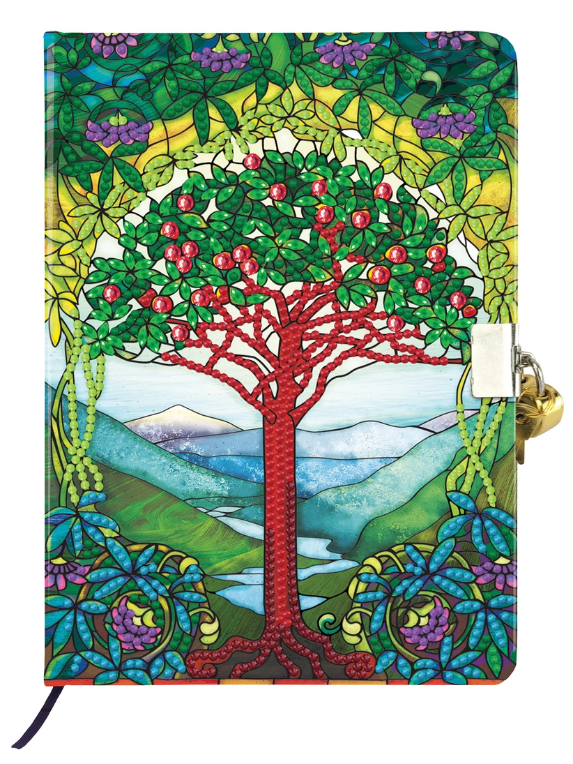 Crystal Art Secret Diary Kit - Tree of Life