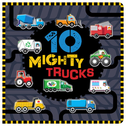 10 Mighty Trucks Board Book
