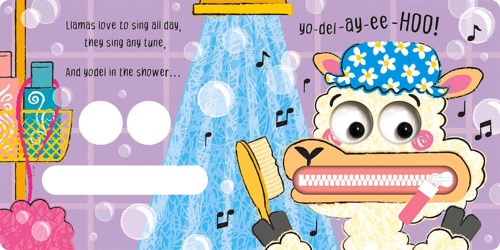 La La Llamas! Board Book