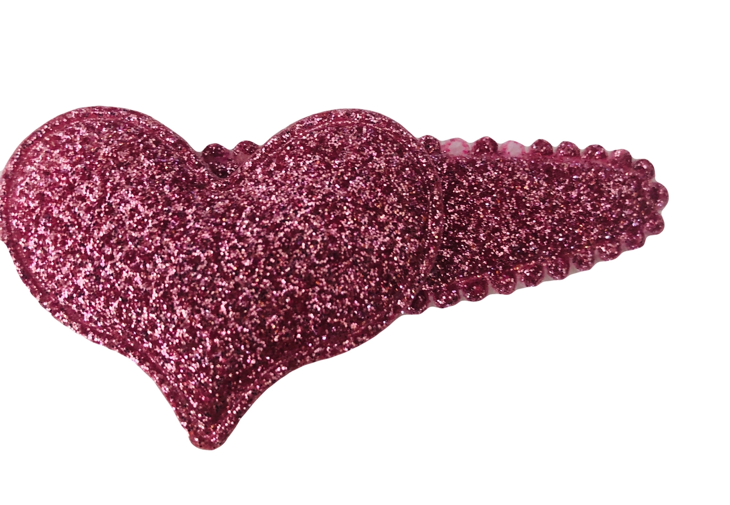 Puffy Heart Girls Hair Clip