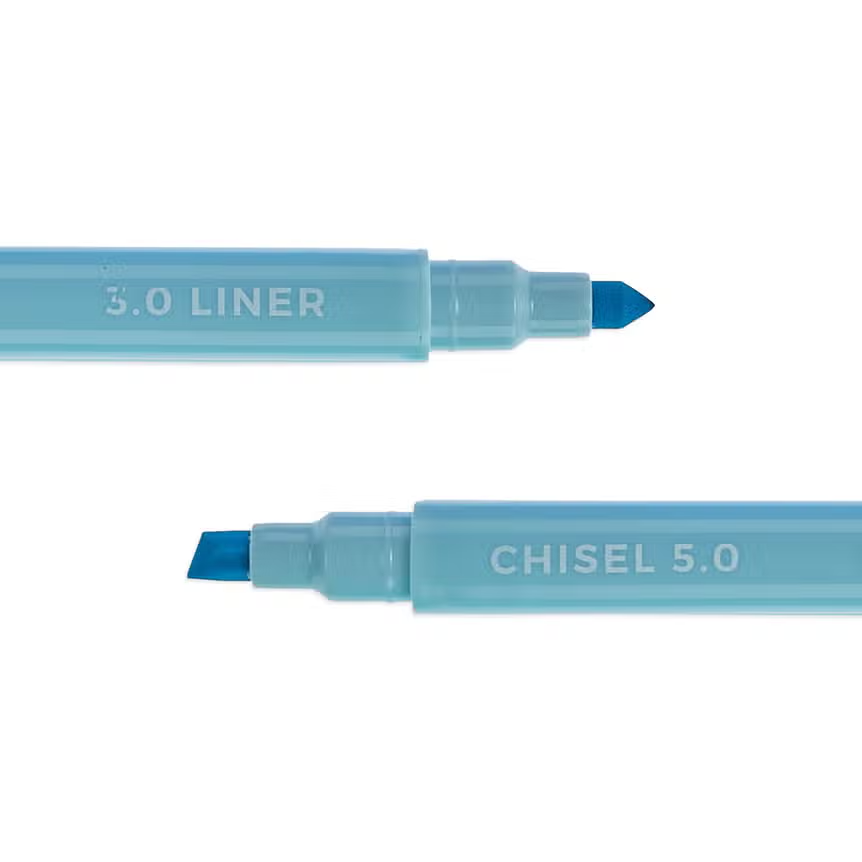 Pastel Liners Double End Markers