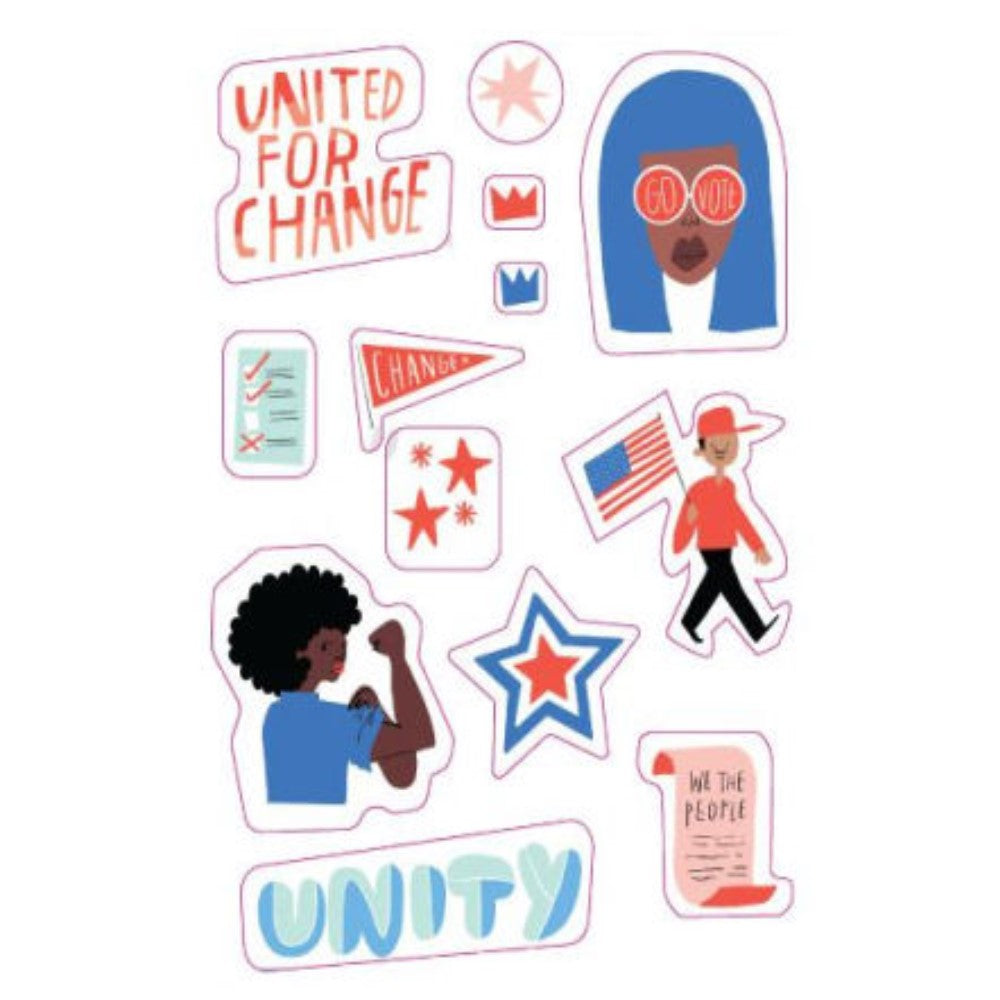 Be A Voter! Sticker Book