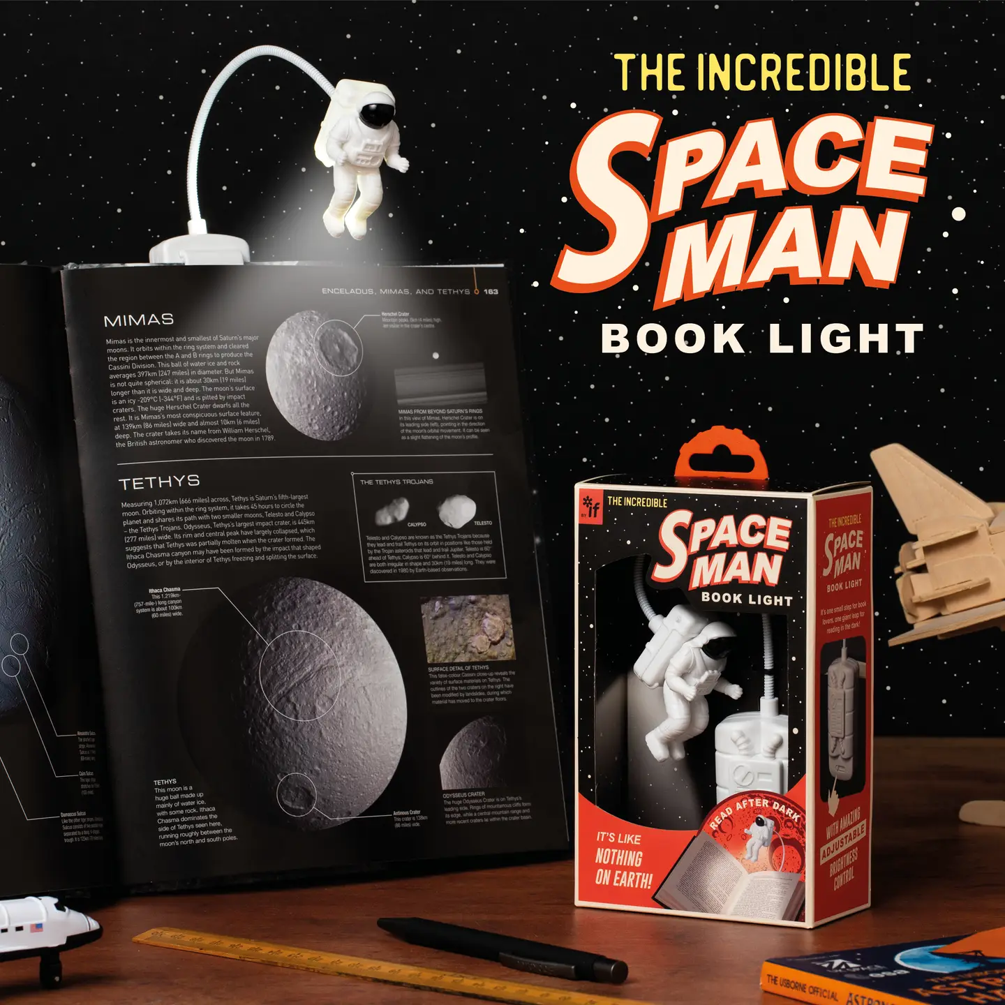 Spaceman Book Light
