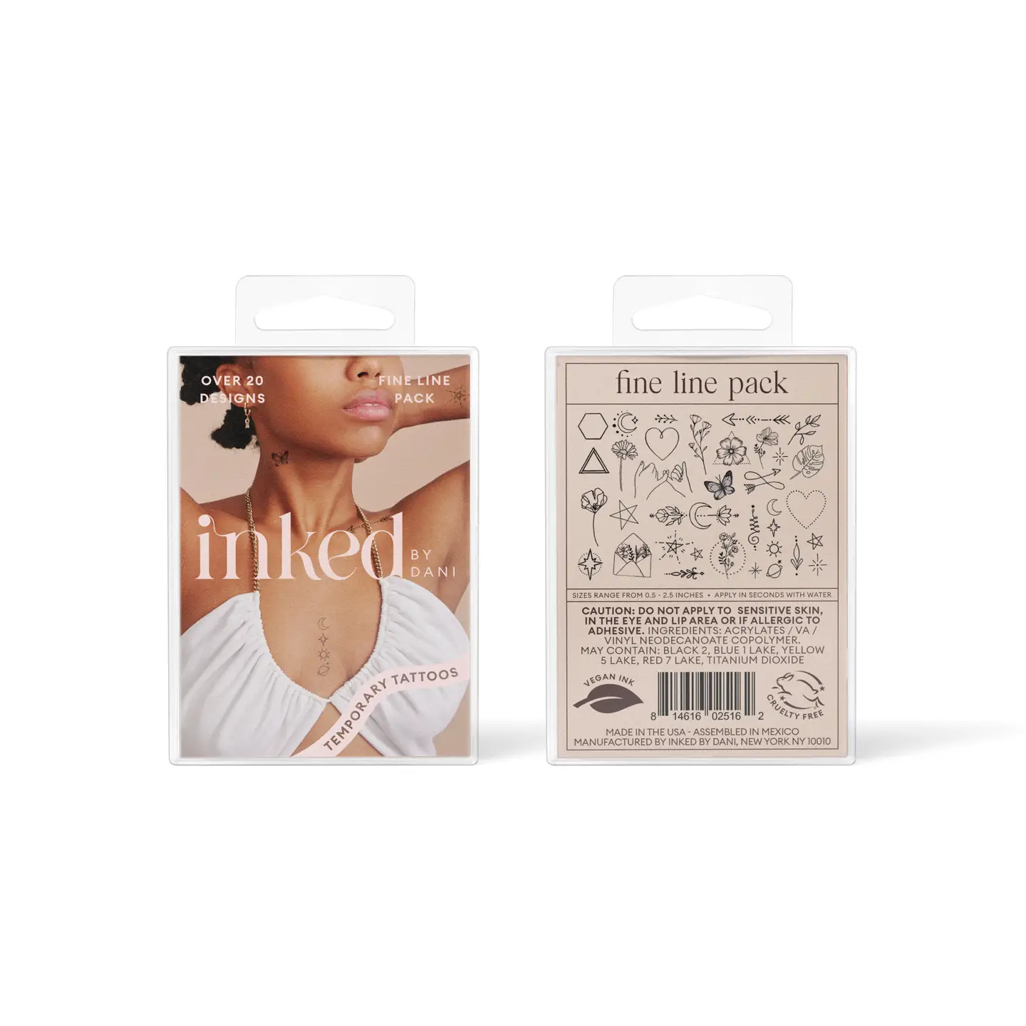 Temporary Tattoo Pack