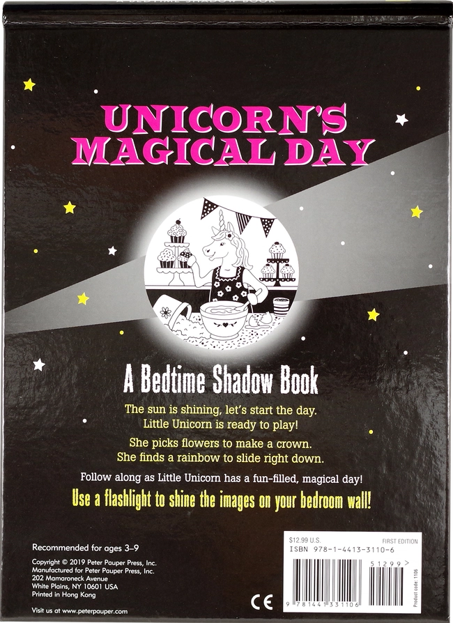Unicorn's Magical Day Shadow Book