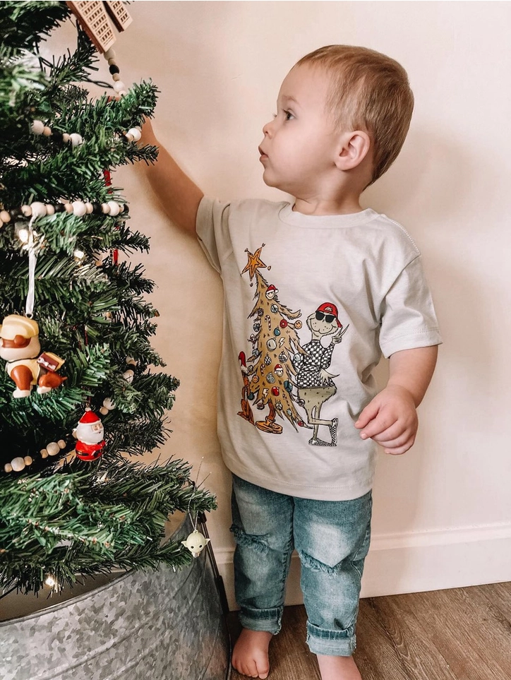 Retro Grinch Kids T-Shirt