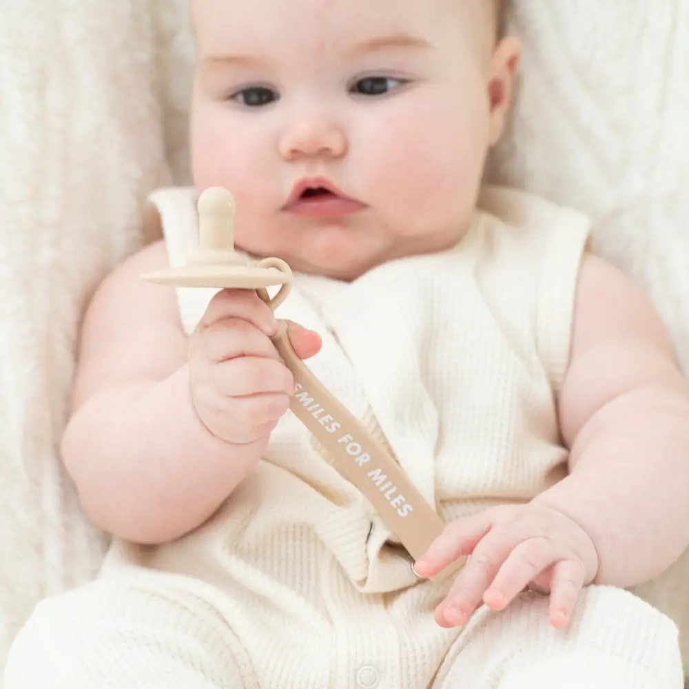 Pacifier Clip - Smiles for Miles