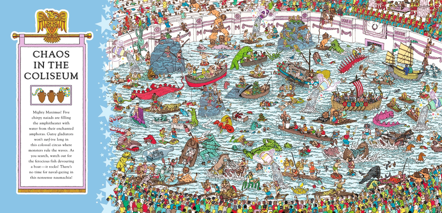 Where's Waldo? The Mighty Magical Mix-Up Book
