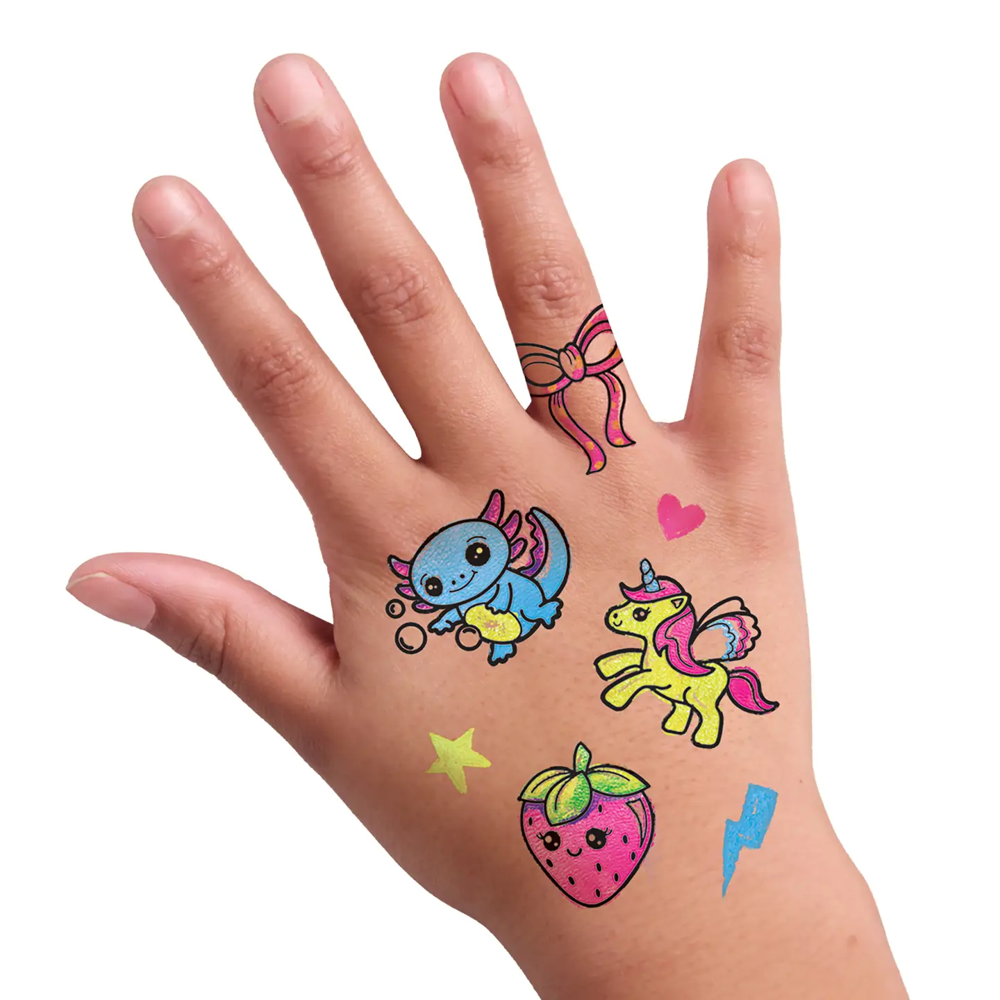 Color-In Neon Tattoos Kit