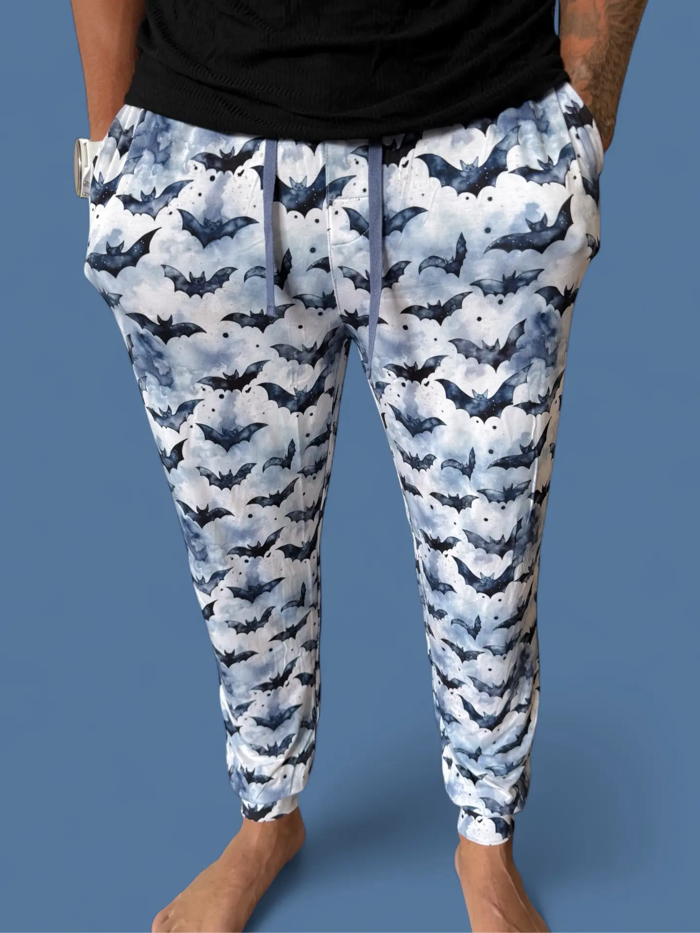 Midnight Flyers (Bats) Bamboo Joggers