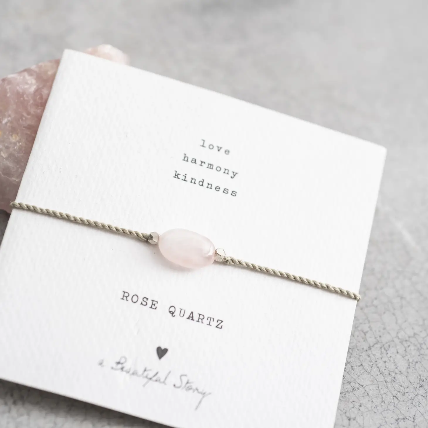 Rose Quartz Gemstone Bracelet
