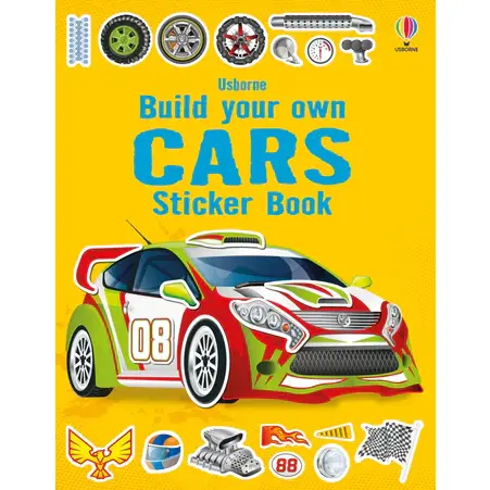 Build Your Cars Sticker Book