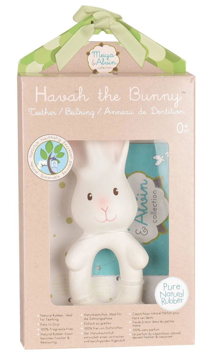 Havah Bunny Rubber Teether