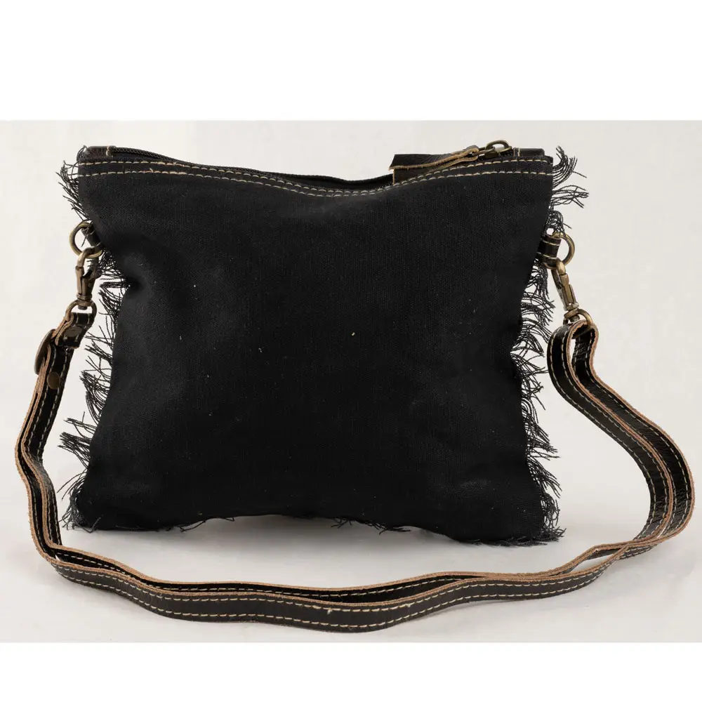 Skulls Crossbody Canvas Bag
