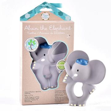 Alvin the Elephant Rubber Teether