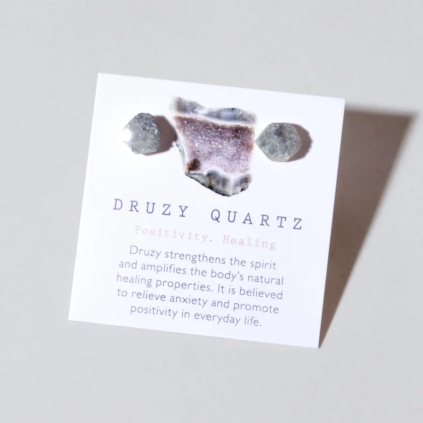 Stardust Druzy Stud Earrings
