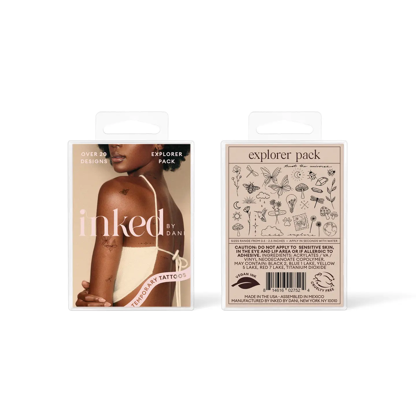 Temporary Tattoo Pack
