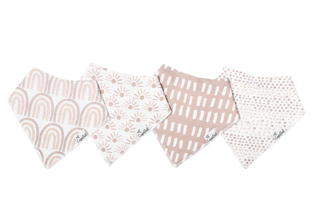Bliss Baby Bandana Bib Set 4pk