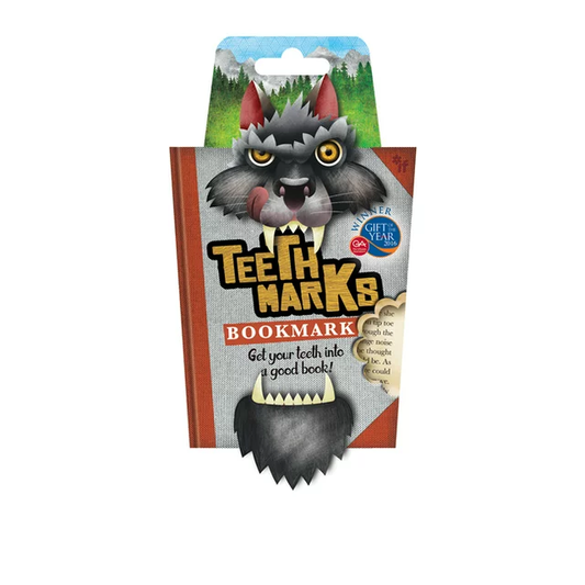 Teeth Marks Bookmark Wolf