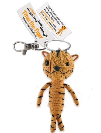 Titus Tiger Keychain