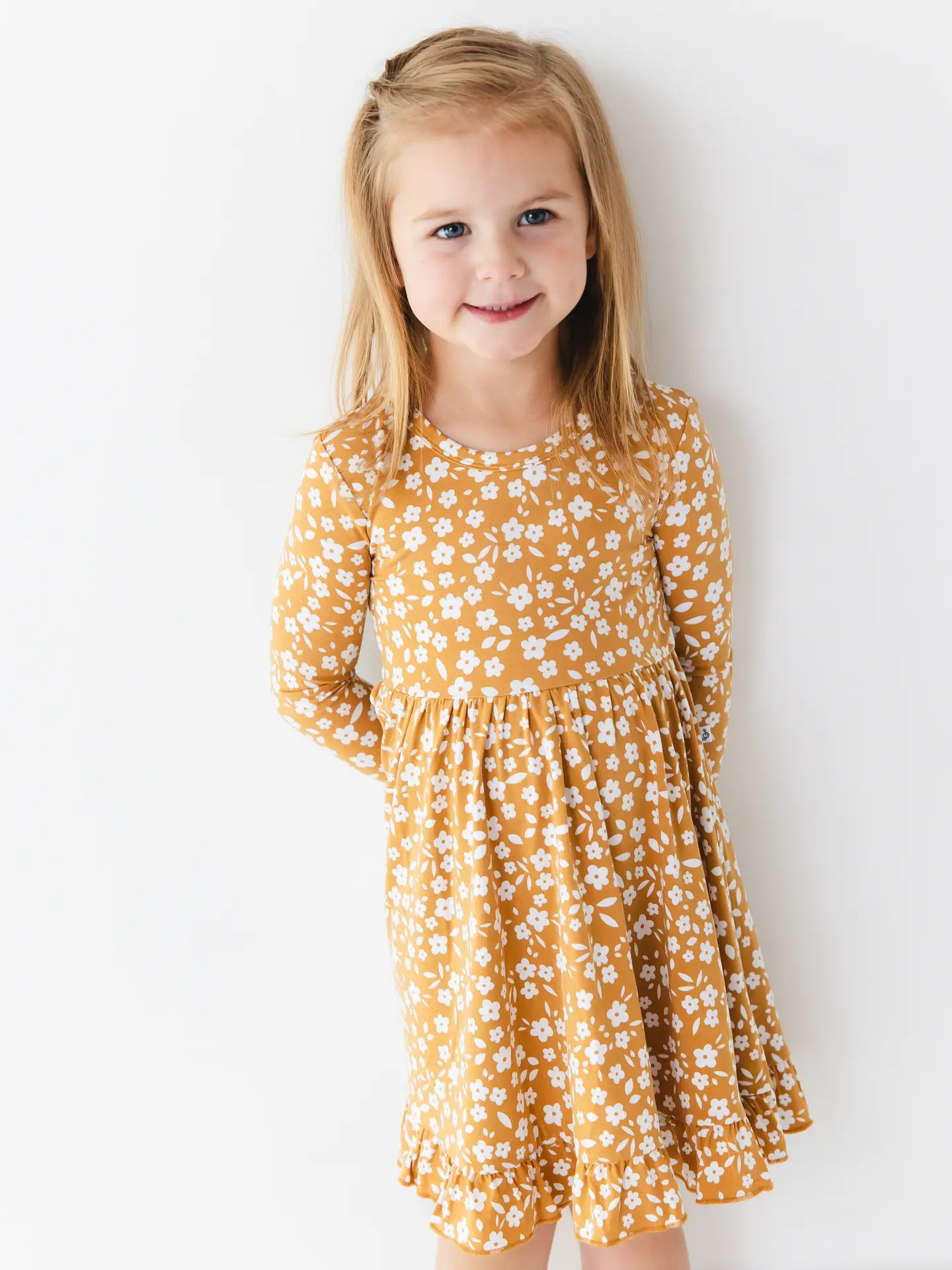 Girls Honey Blooms Bamboo Dress