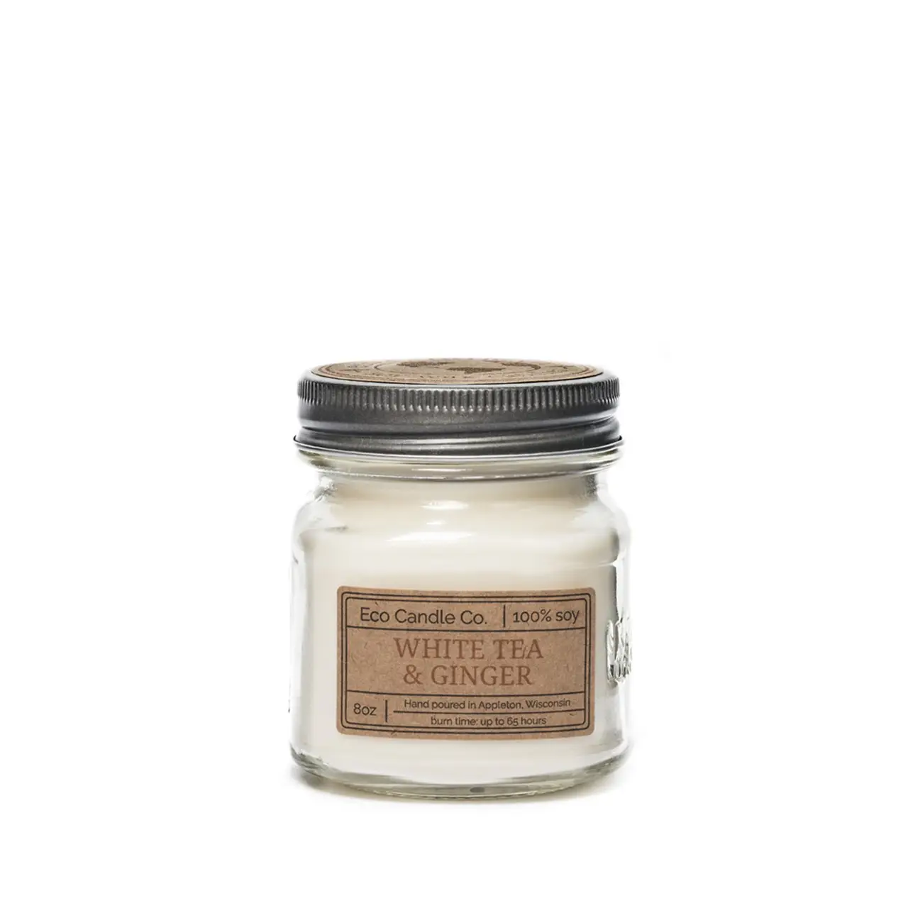 Mason Candle White Tea & Ginger