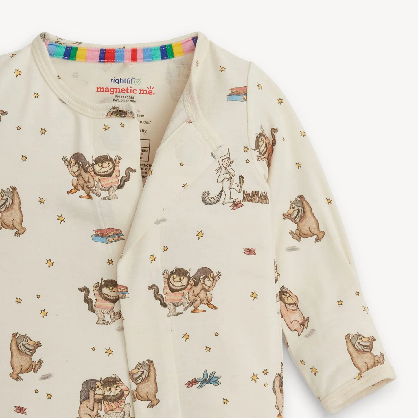 Where the Wild Things Are Right Fit Magnetic Me Footie