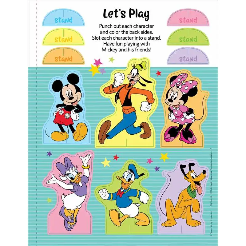 Disney's Micky My First Big Sticker Book