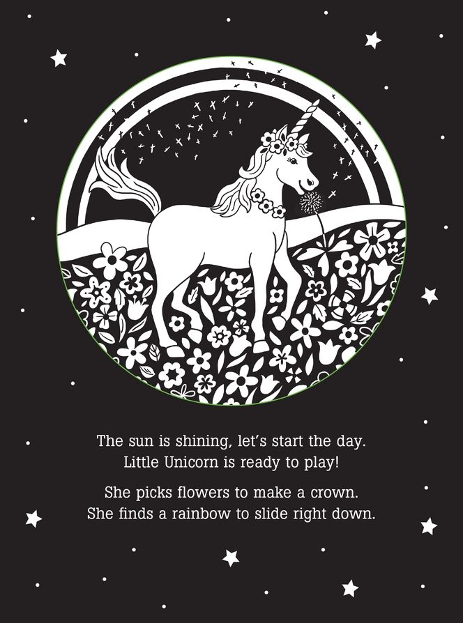 Unicorn's Magical Day Shadow Book