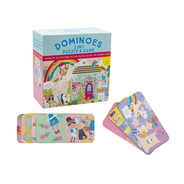 Rainbow Fairy Dominoes Reversible