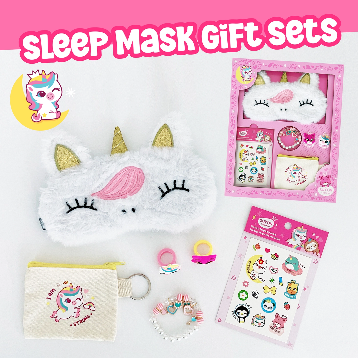 Kids Sleep Mask Gift Set