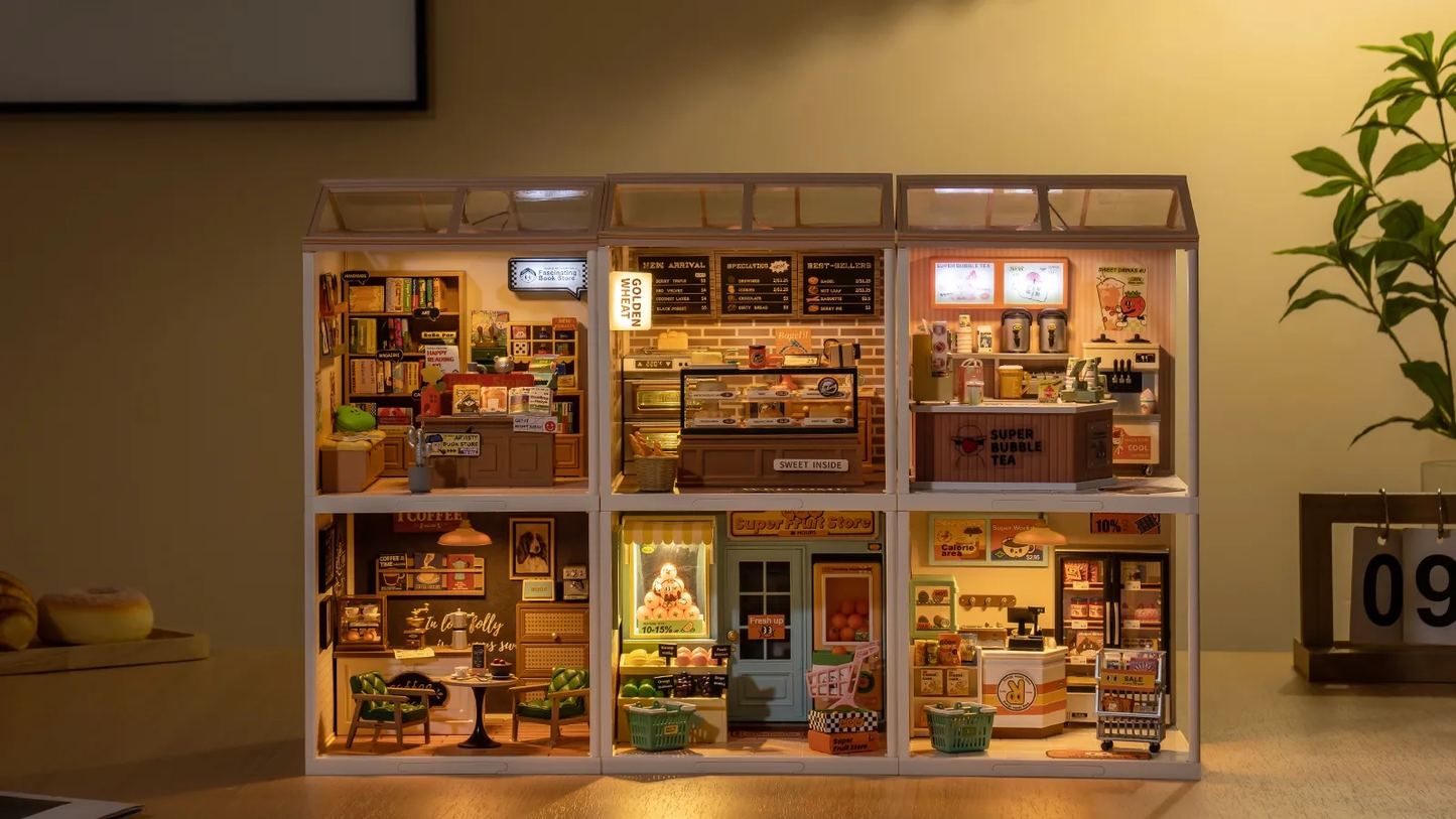 Miniature House Kit: Fascination Book Store