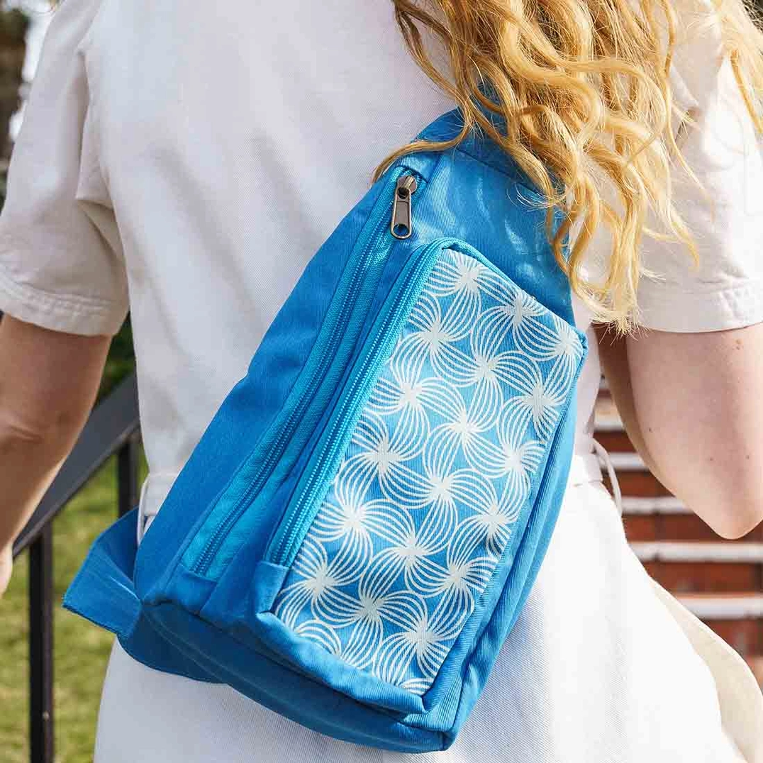 Cotton Printed Mini Backpack