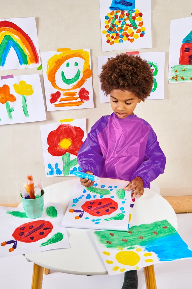 Easy Squeezy Poster Paint Brushes