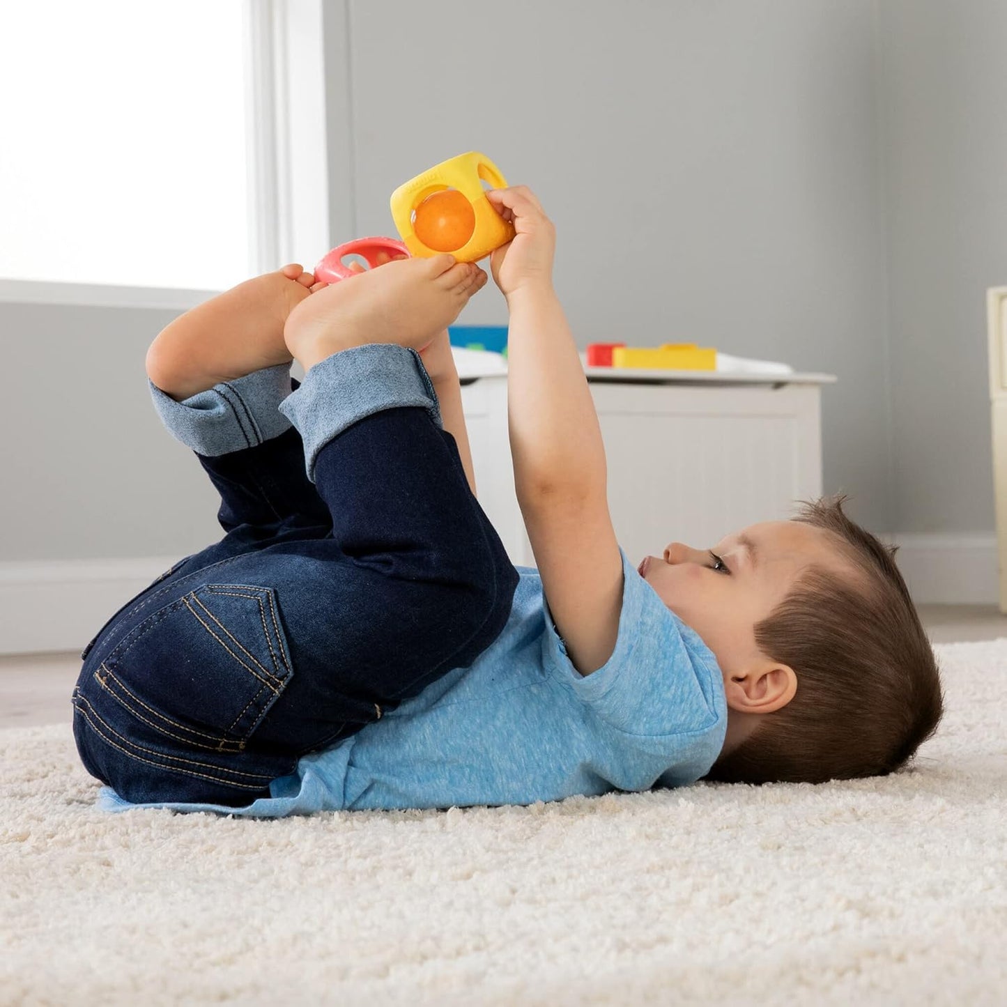 Lamaze Stack, Rattle Roll Block