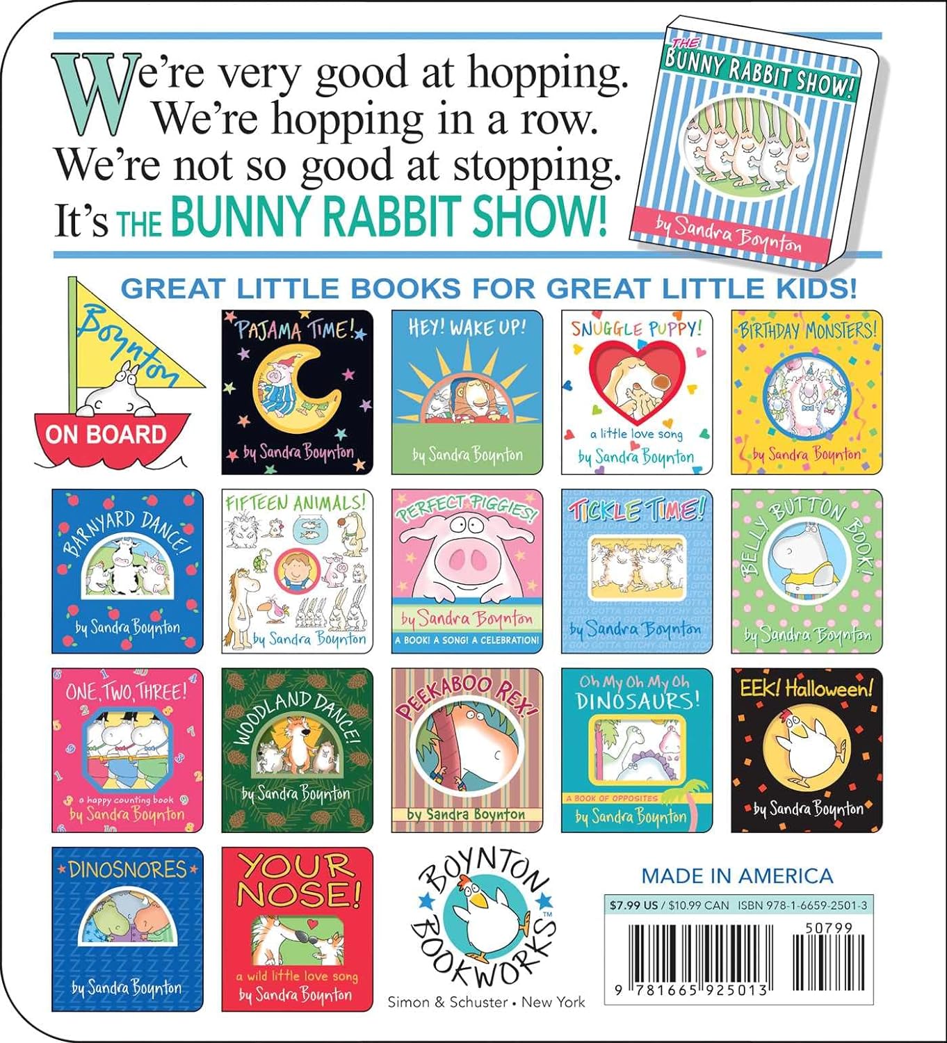 The Bunny Rabbit Show Board Book